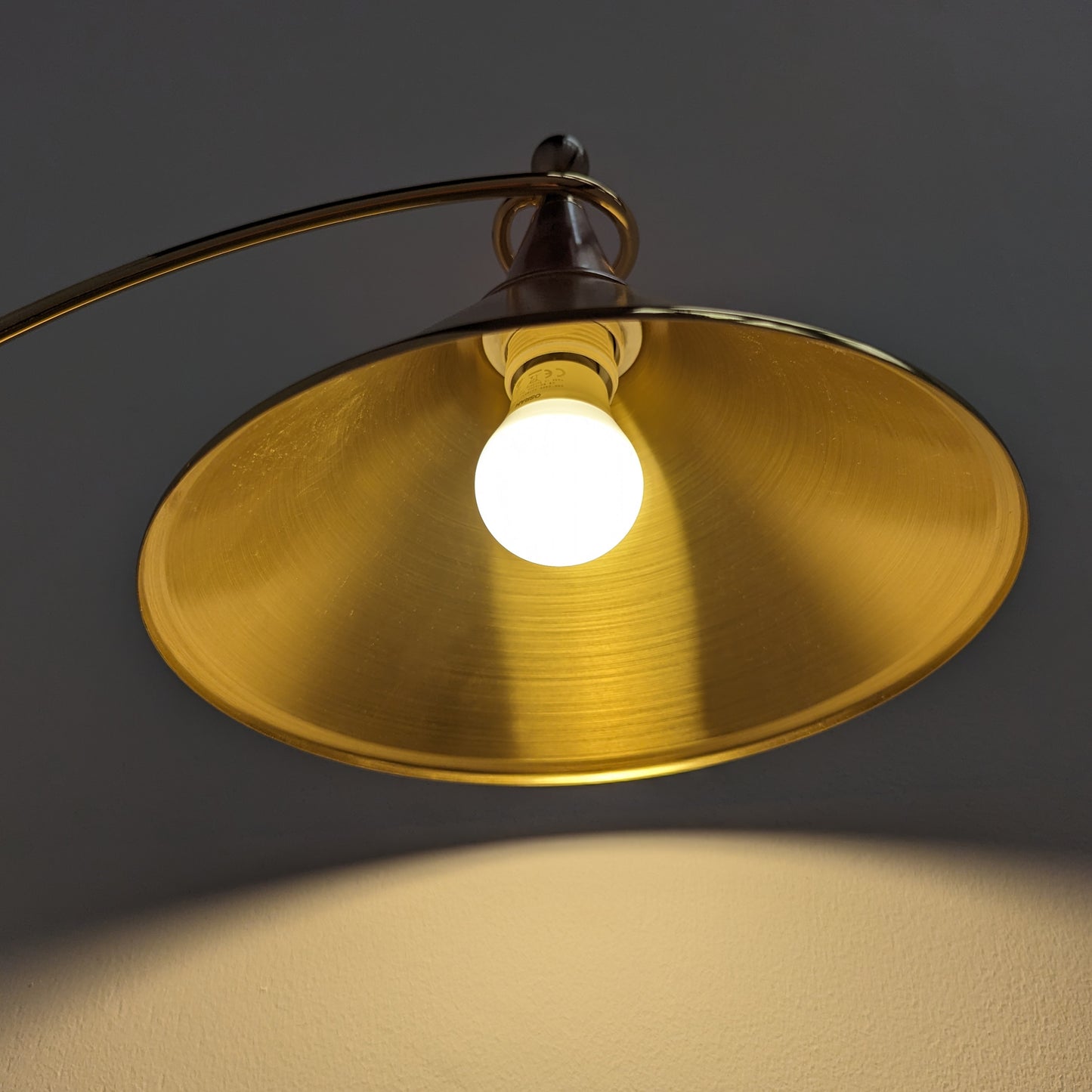 24k Gold finish Floor lamp