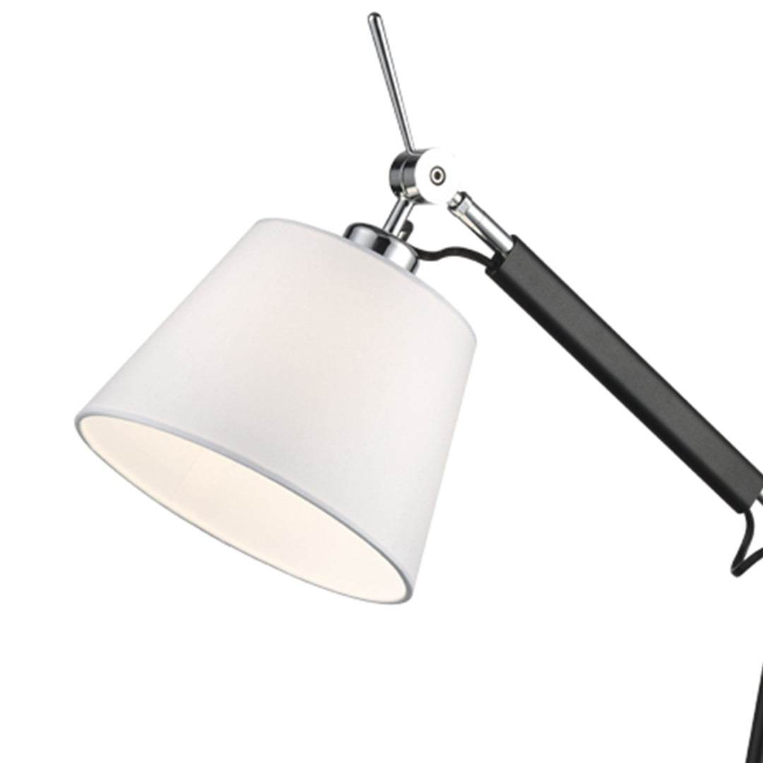 Black and Chrome Table Lamp
