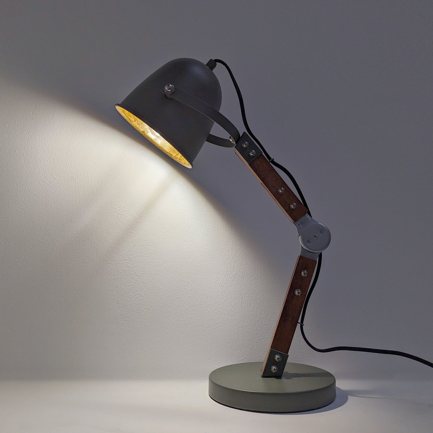 Green Adjustable Desk Lamp