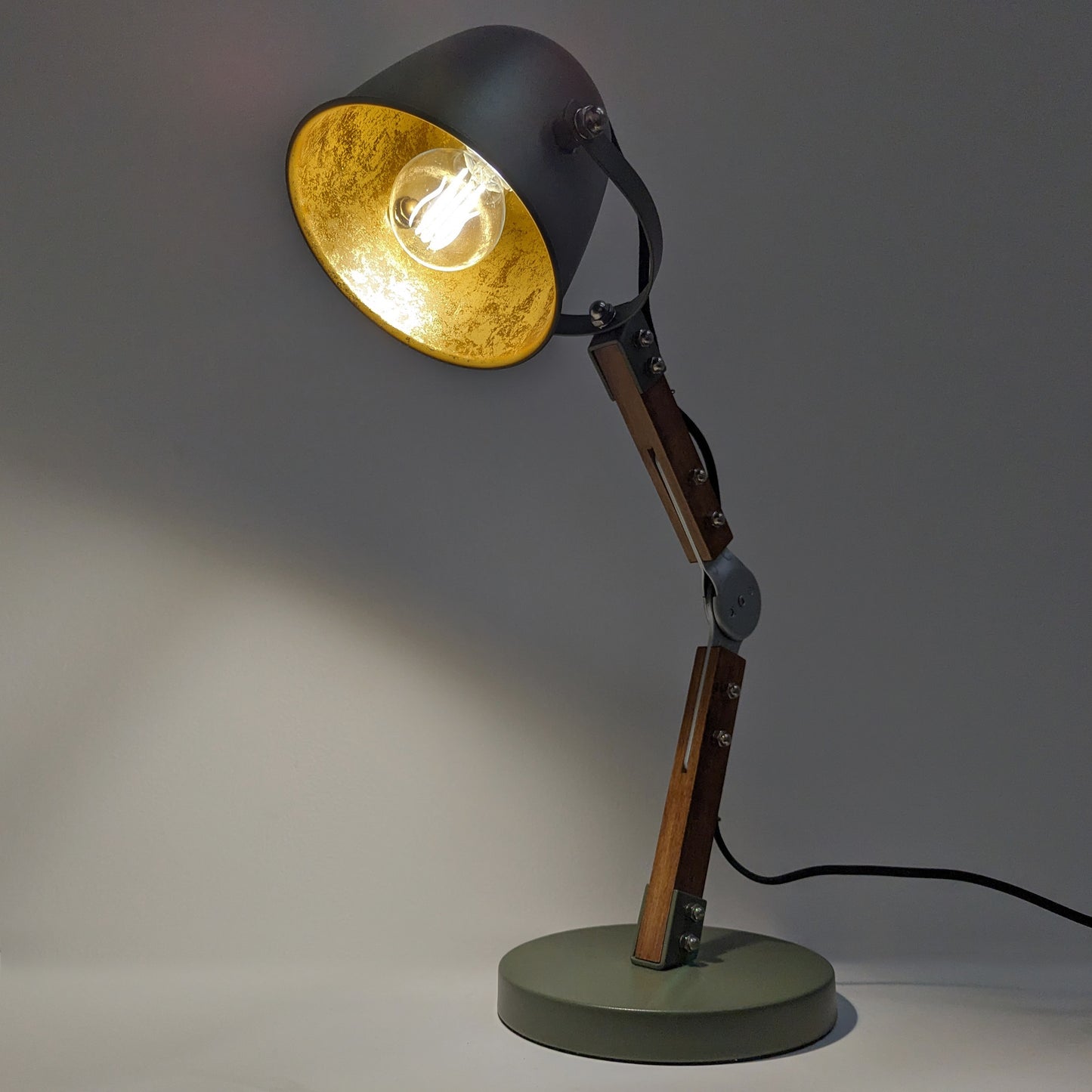 Green Adjustable Desk Lamp