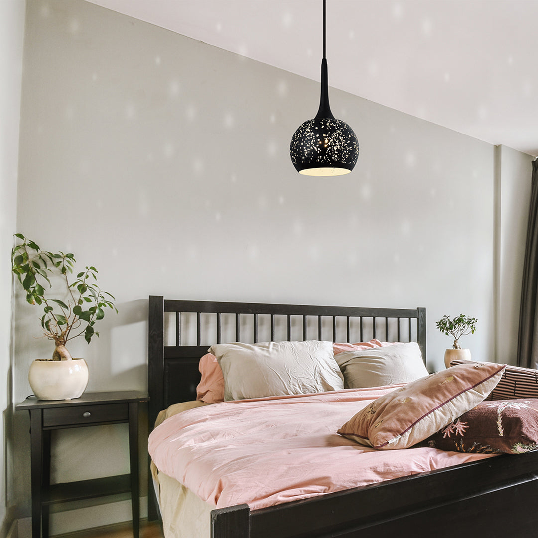 Perfora Black Pendant