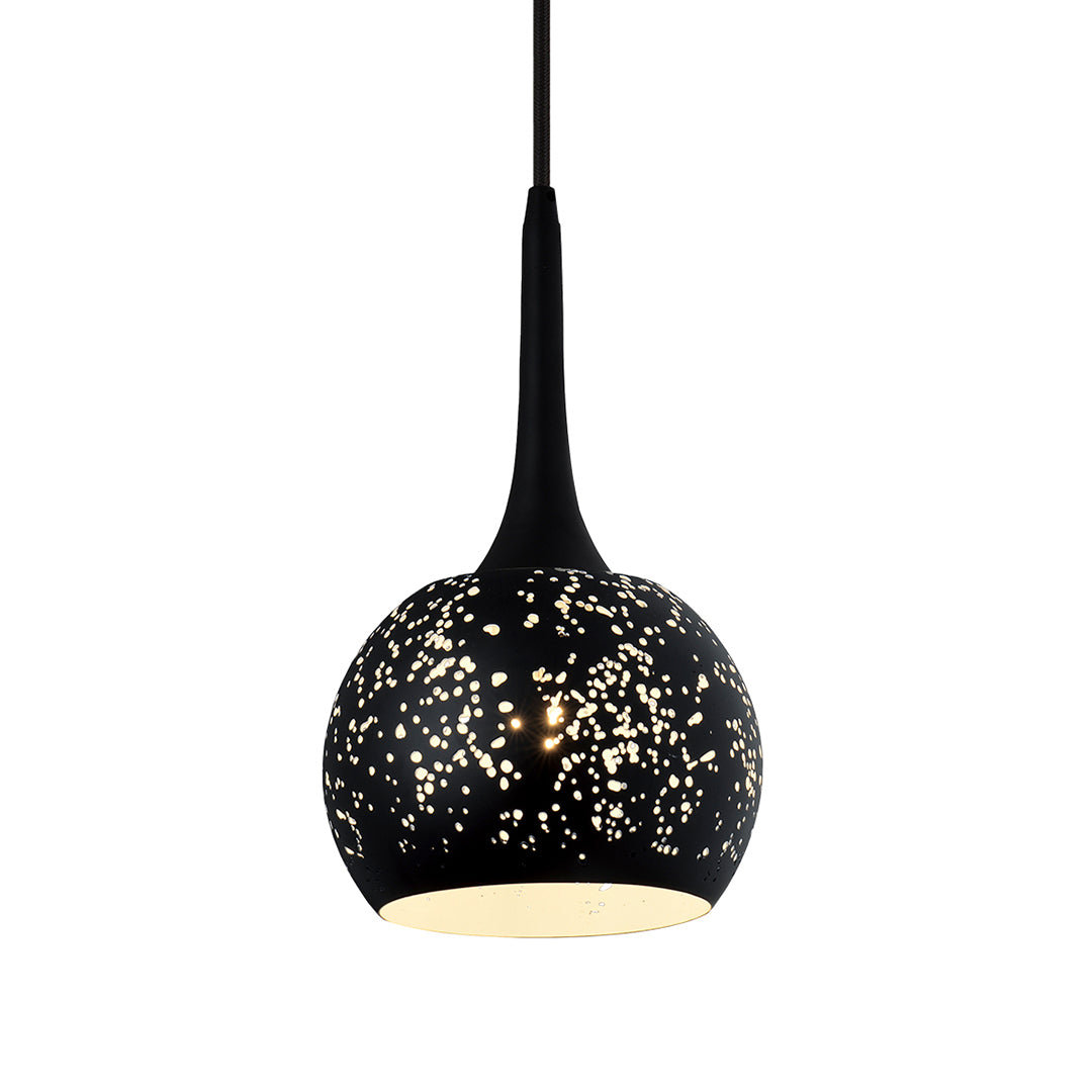 Perfora Black Pendant