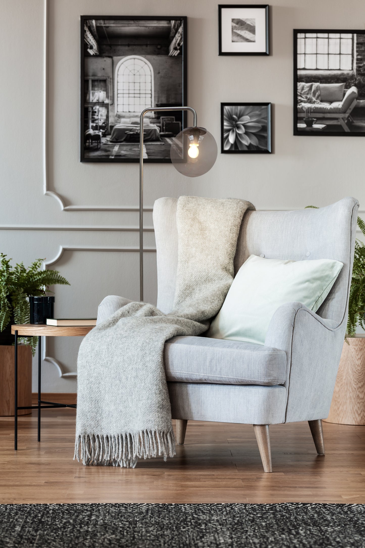 Orb style Floor Lamp