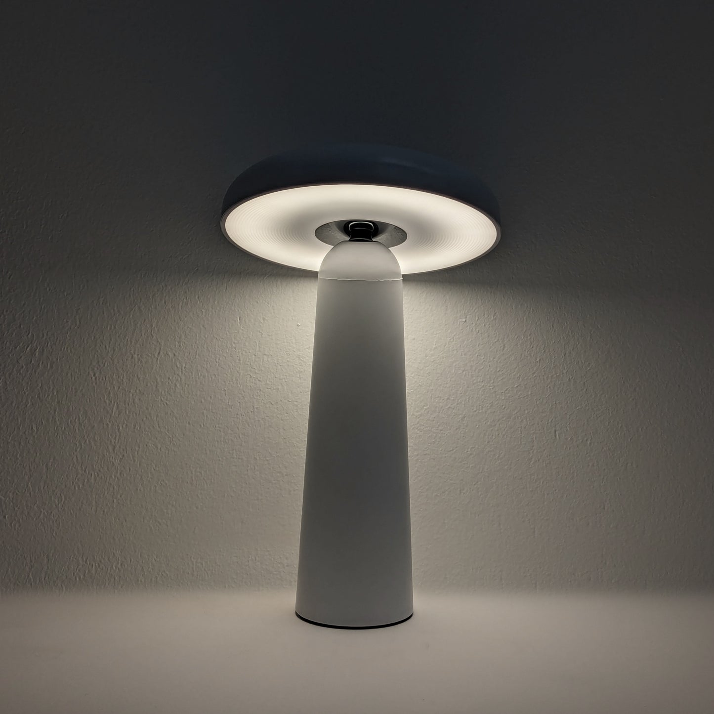 Portable White Table Lamp