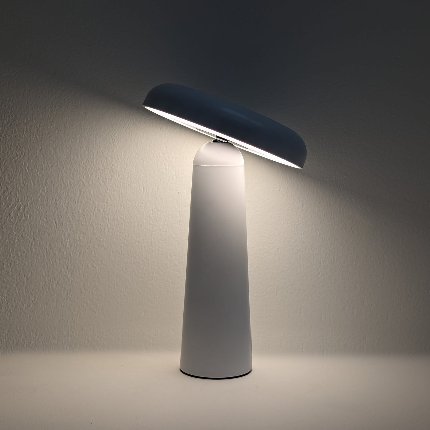 Portable White Table Lamp