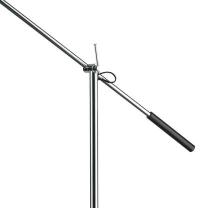 Chrome floor lamp