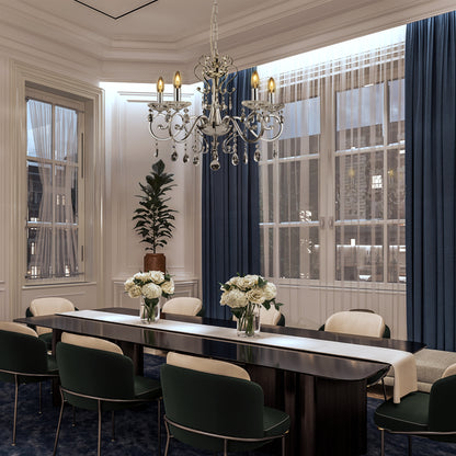 Damask Chandelier