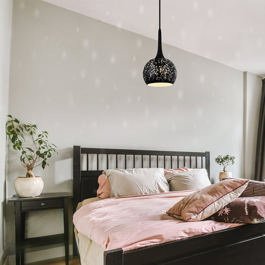 Perfora Black Pendant