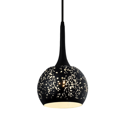 Perfora Black Pendant