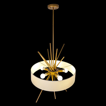 5-light Rod Pendant